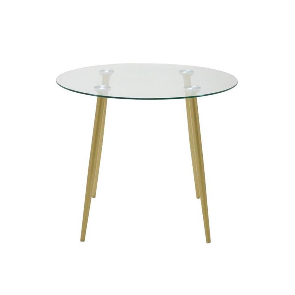 โต๊ะอาหาร LOOMS LAYTI 19222476 90 ซม. สีทอง