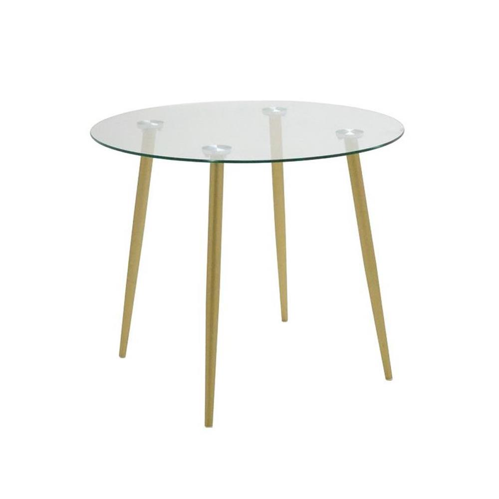 โต๊ะอาหาร LOOMS LAYTI 19222476 90 ซม. สีทอง