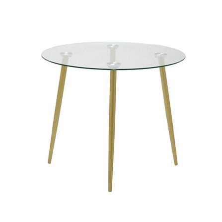 โต๊ะอาหาร LOOMS LAYTI 19222476 90 ซม. สีทอง_3