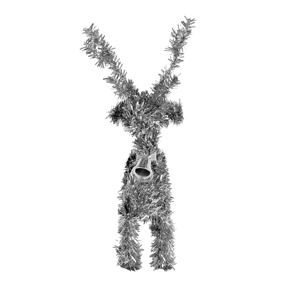 ของตกแต่งกวางเรนเดียร์ SIAMXMAS 30 ซม. สีเงิน