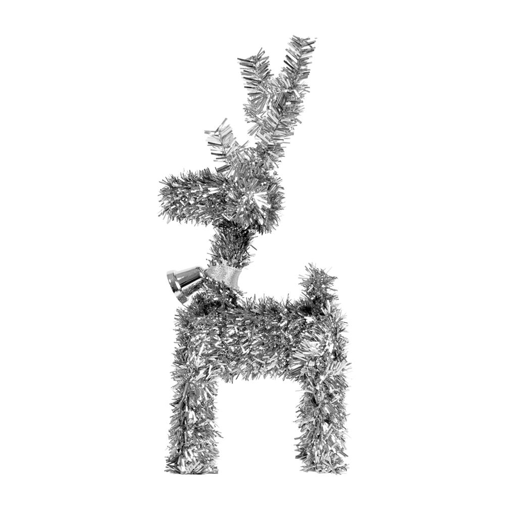 ของตกแต่งกวางเรนเดียร์ SIAMXMAS 30 ซม. สีเงิน