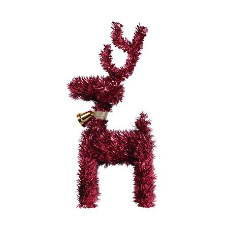 ของตกแต่งกวางเรนเดียร์ SIAMXMAS 30 ซม. สีแดง_2