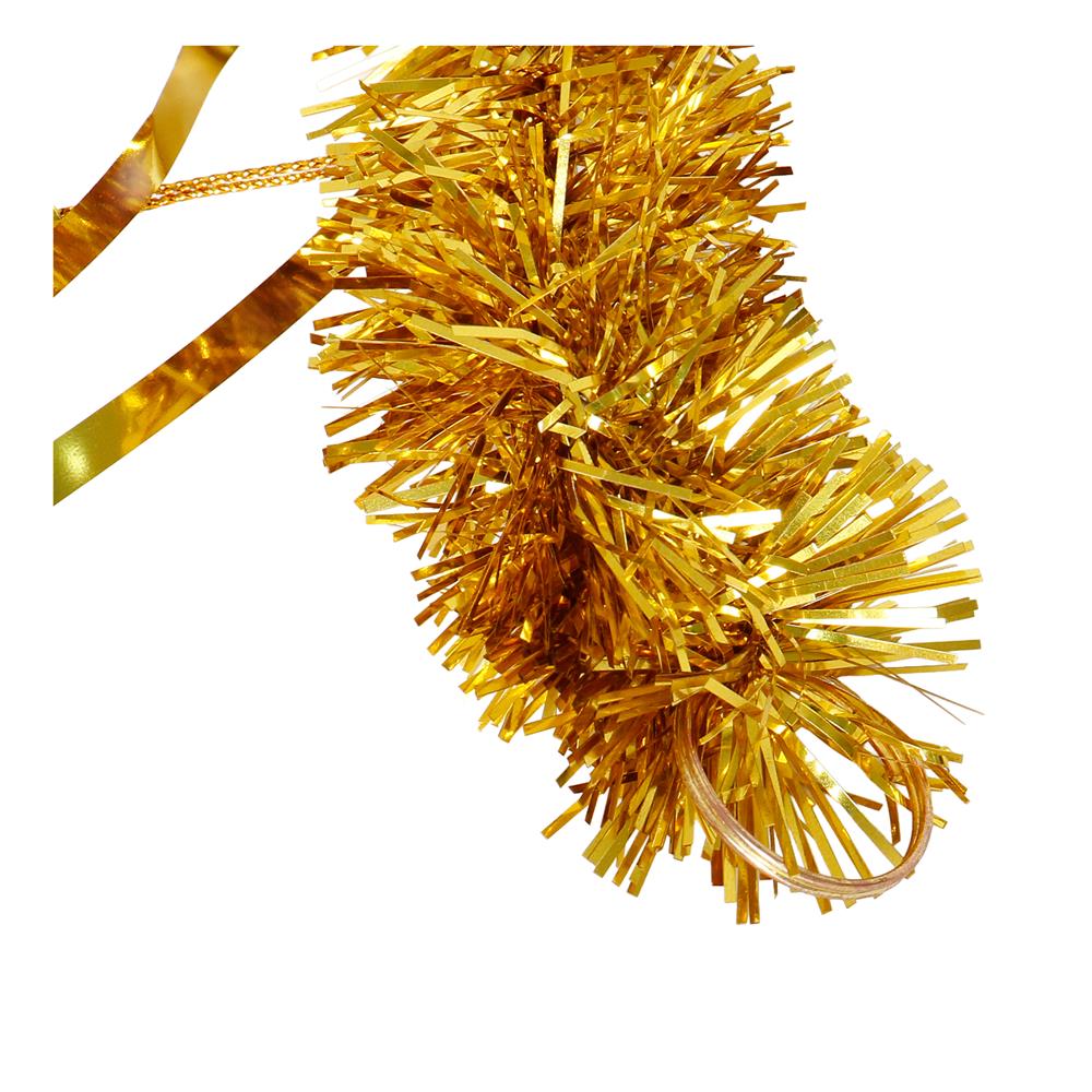 ป้ายตกแต่ง HAPPY NEW YEAR พร้อมพู่ห้อย SIAMXMAS 200x40 ซม. สีทอง