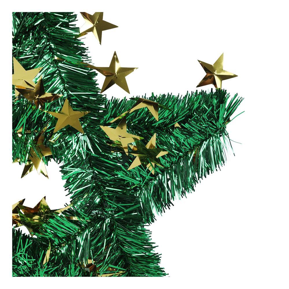 ช่อแขวนตกแต่ง STAR SIAMXMAS 12 นิ้ว สีเขียว