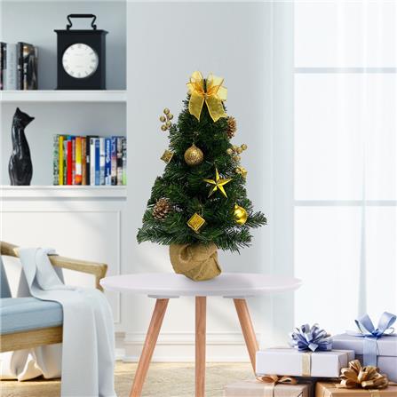 ต้นคริสต์มาส พร้อมของตกแต่ง SIAMXMAS 1.5 ฟุต สีเขียว_3