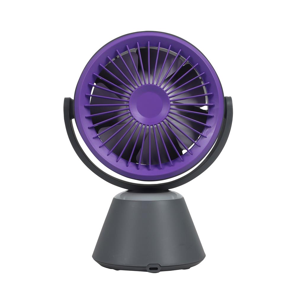 พัดลมพกพา 5 นิ้ว QUU HP24060609-1 สีเทา