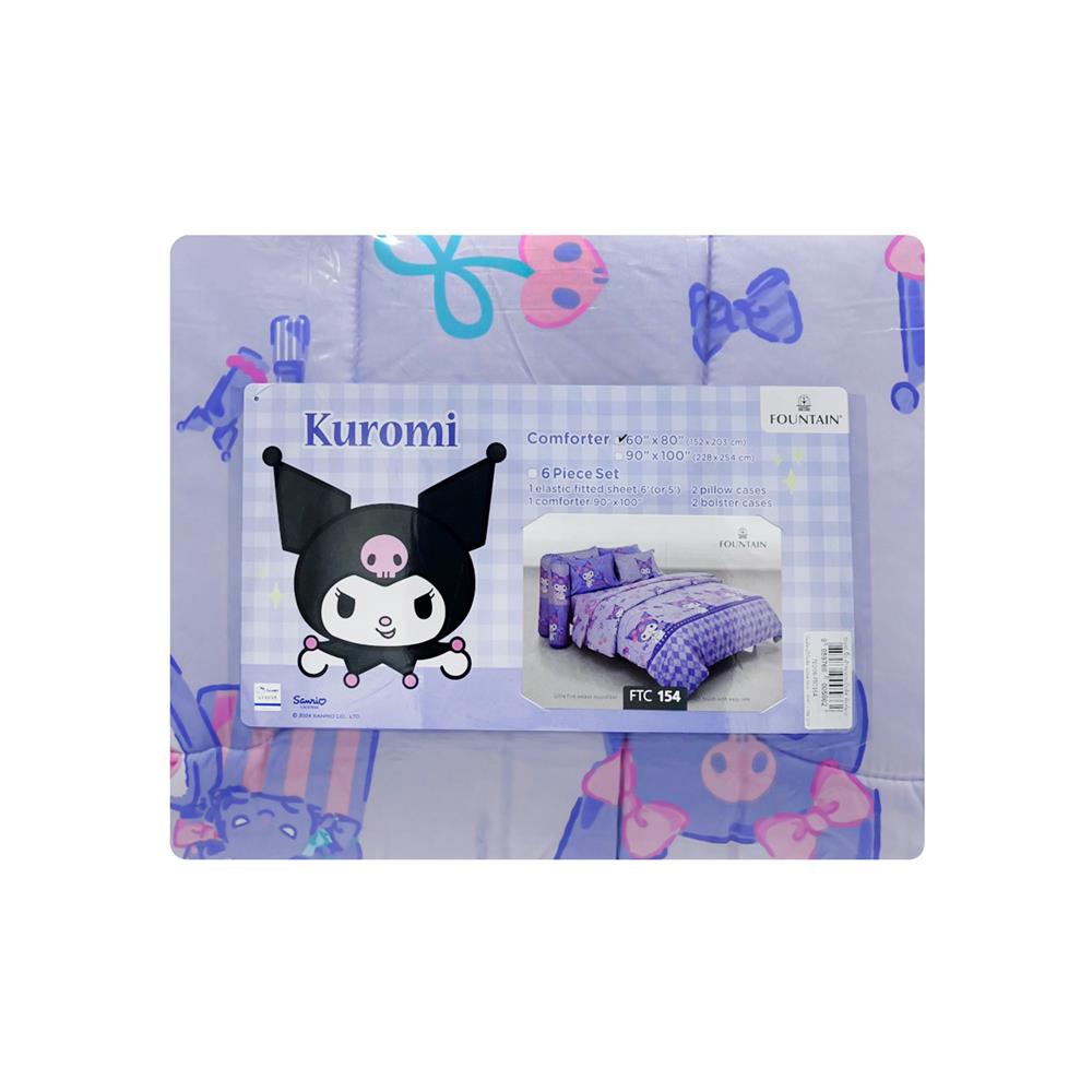 ผ้านวม FOUNTAIN KUROMI 60X80 นิ้ว 70206FTC154