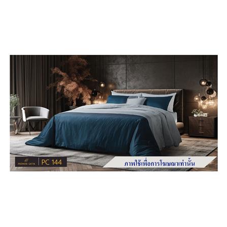 ชุดผ้าปูที่นอน 3.5 ฟุต 4 ชิ้น PREMIER SATIN ROYAL TOUCH PRINT PC144_0
