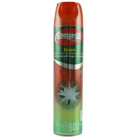 สเปรย์กำจัดยุงและแมลงสาบ SARGENT 600 มล._0
