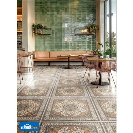 กระเบื้องพื้นพอร์ซเลน 60x60 ซม. SCG IMPORT ซีออน กลามัว น้ำตาล PM 1.44 ตร.ม._2