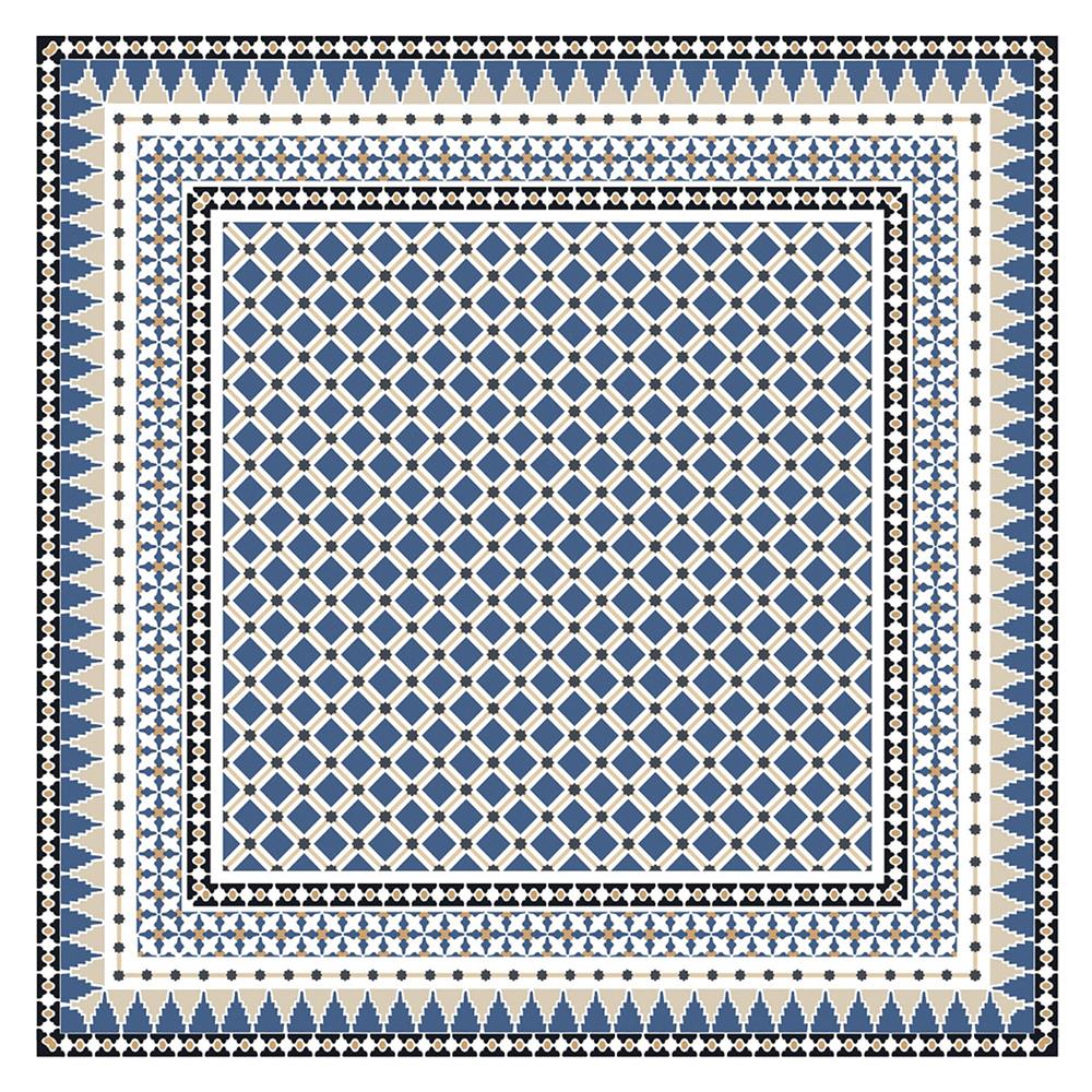 กระเบื้องพื้นพอร์ซเลน 60x60 ซม. SCG IMPORT เมซ กลามัว น้ำเงิน PM 1.44 ตร.ม.