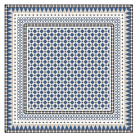 กระเบื้องพื้นพอร์ซเลน 60x60 ซม. SCG IMPORT เมซ กลามัว น้ำเงิน PM 1.44 ตร.ม._0