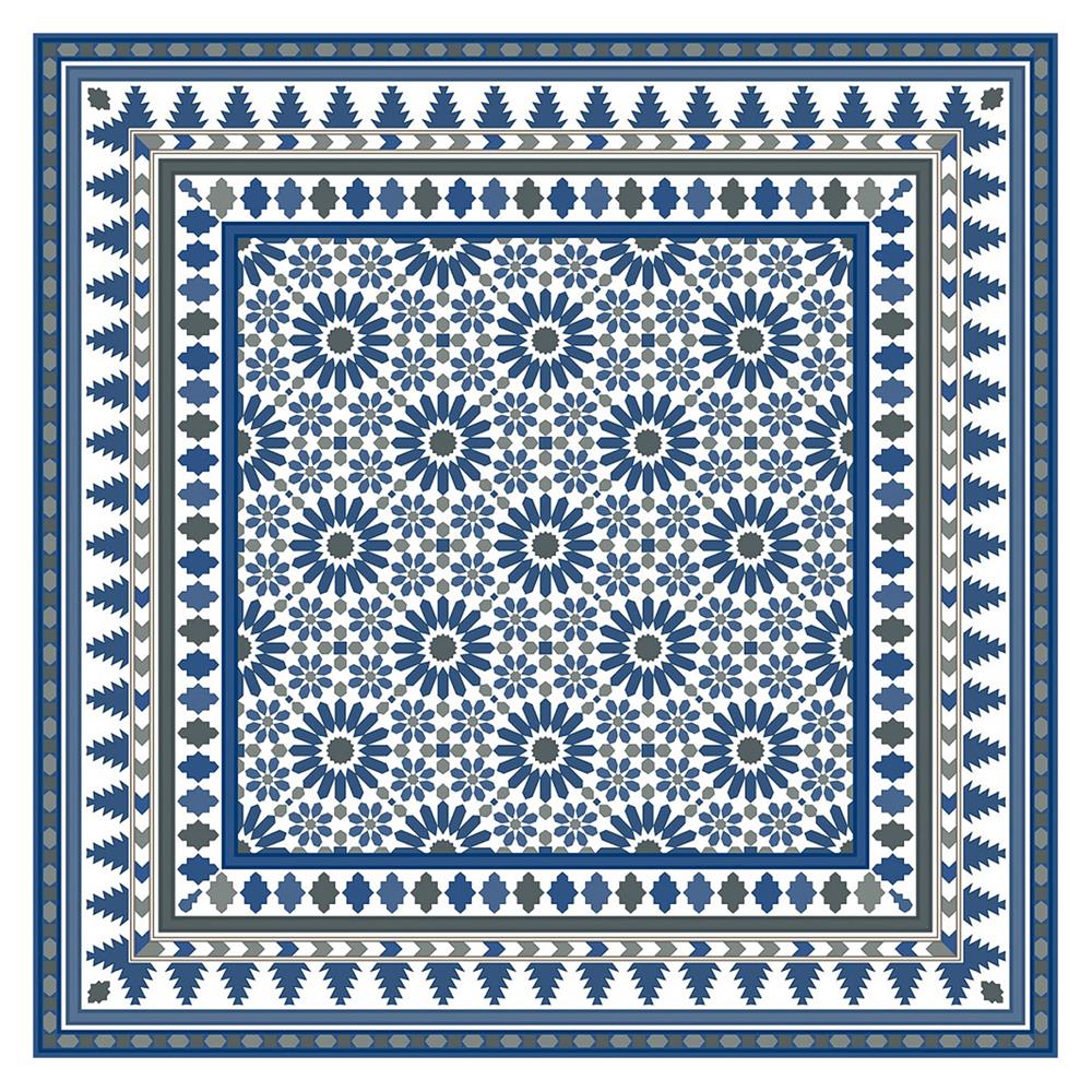 กระเบื้องพื้นพอร์ซเลน 60x60 ซม. SCG IMPORT อินดิโก้ กลามัว น้ำเงิน PM 1.44 ตร.ม.