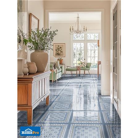 กระเบื้องพื้นพอร์ซเลน 60x60 ซม. SCG IMPORT อินดิโก้ กลามัว น้ำเงิน PM 1.44 ตร.ม._1