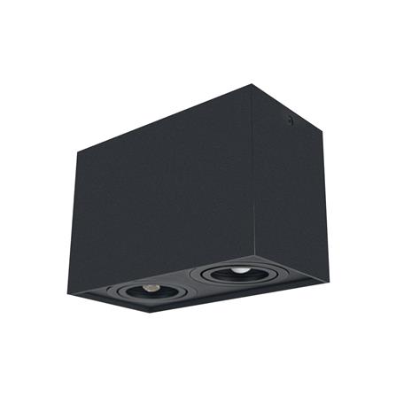 ดาวน์ไลท์ L&E 24-04852 7 นิ้ว สีดำ เหลี่ยม_0