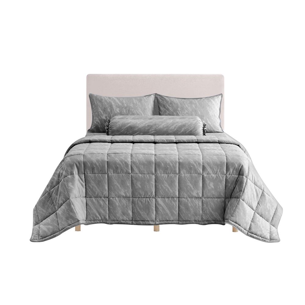 ชุดผ้าปูที่นอน 5 ฟุต 6 ชิ้น DUNLOPILLO EMPERADOR II DL-EM-02