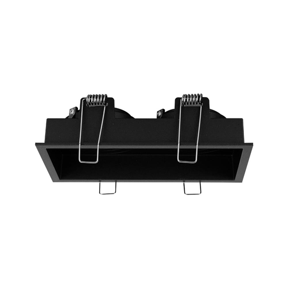 ดาวน์ไลท์ L&E HG 24-04682 6.14 นิ้ว สีดำ เหลี่ยม