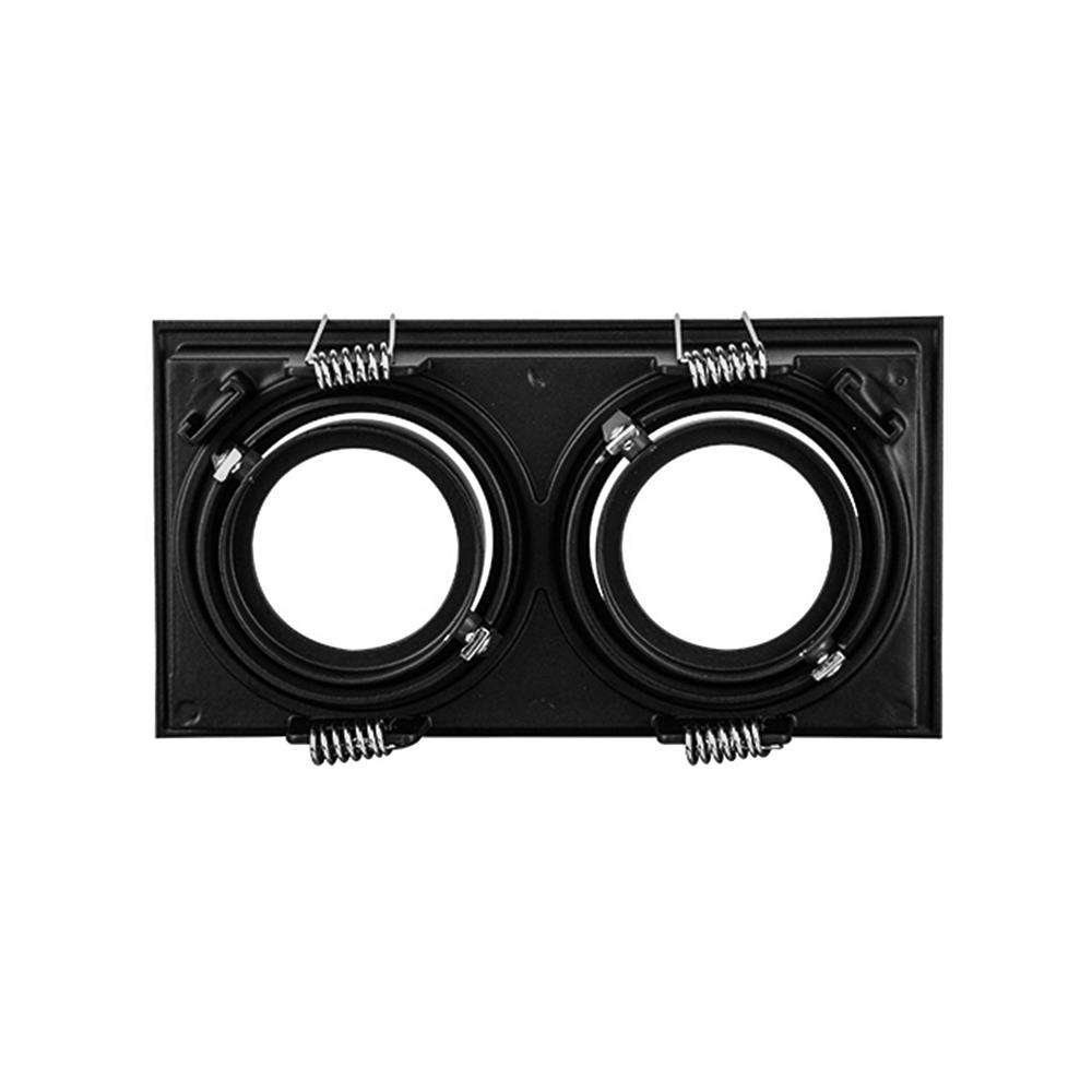 ดาวน์ไลท์ L&E HG 24-04682 6.14 นิ้ว สีดำ เหลี่ยม