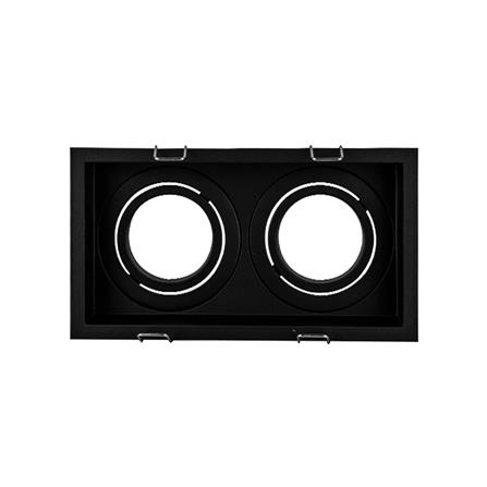 ดาวน์ไลท์ L&E HG 24-04682 6.14 นิ้ว สีดำ เหลี่ยม_0