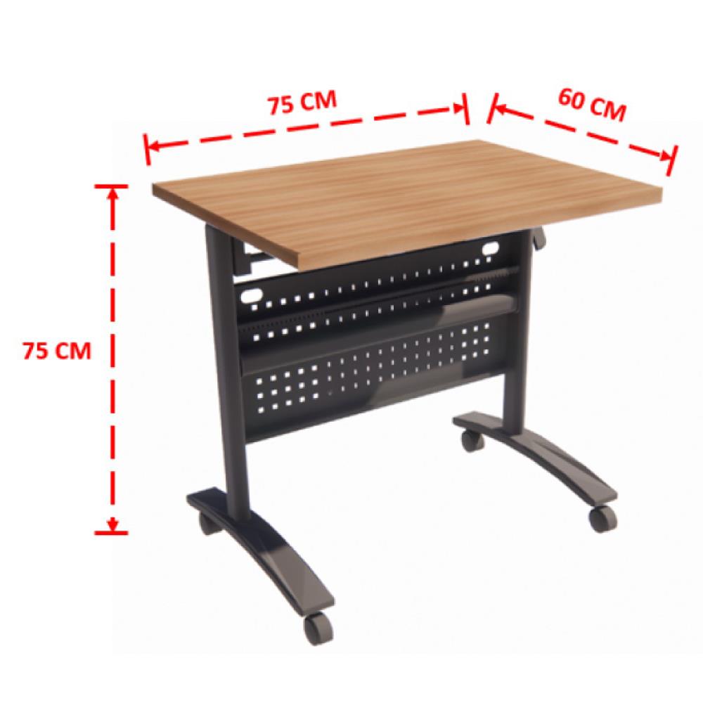 โต๊ะทำงาน OFFICEINTREND ZENITH 75 ซม. สีน้ำตาล