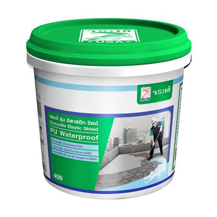 โพลียูริเทน ทากันน้ำรั่วซึม จระเข้ ELASTIC SHIELD PU WATERPROOF 4 กก. สีเทา_0