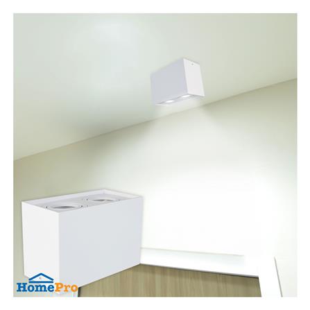 ดาวน์ไลท์ L&E 24-04851 7 นิ้ว สีขาว เหลี่ยม_3