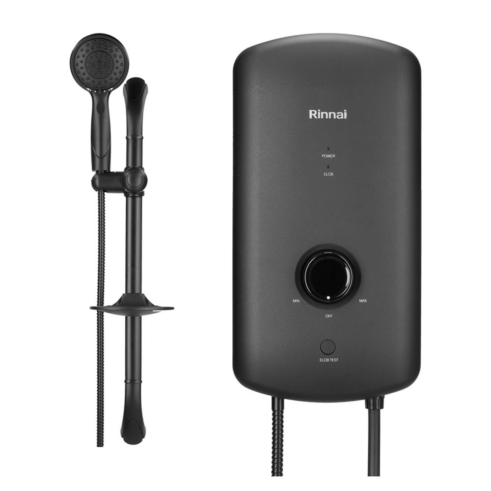 เครื่องทำน้ำอุ่น RINNAI KIN 4500 วัตต์ สีดำ
