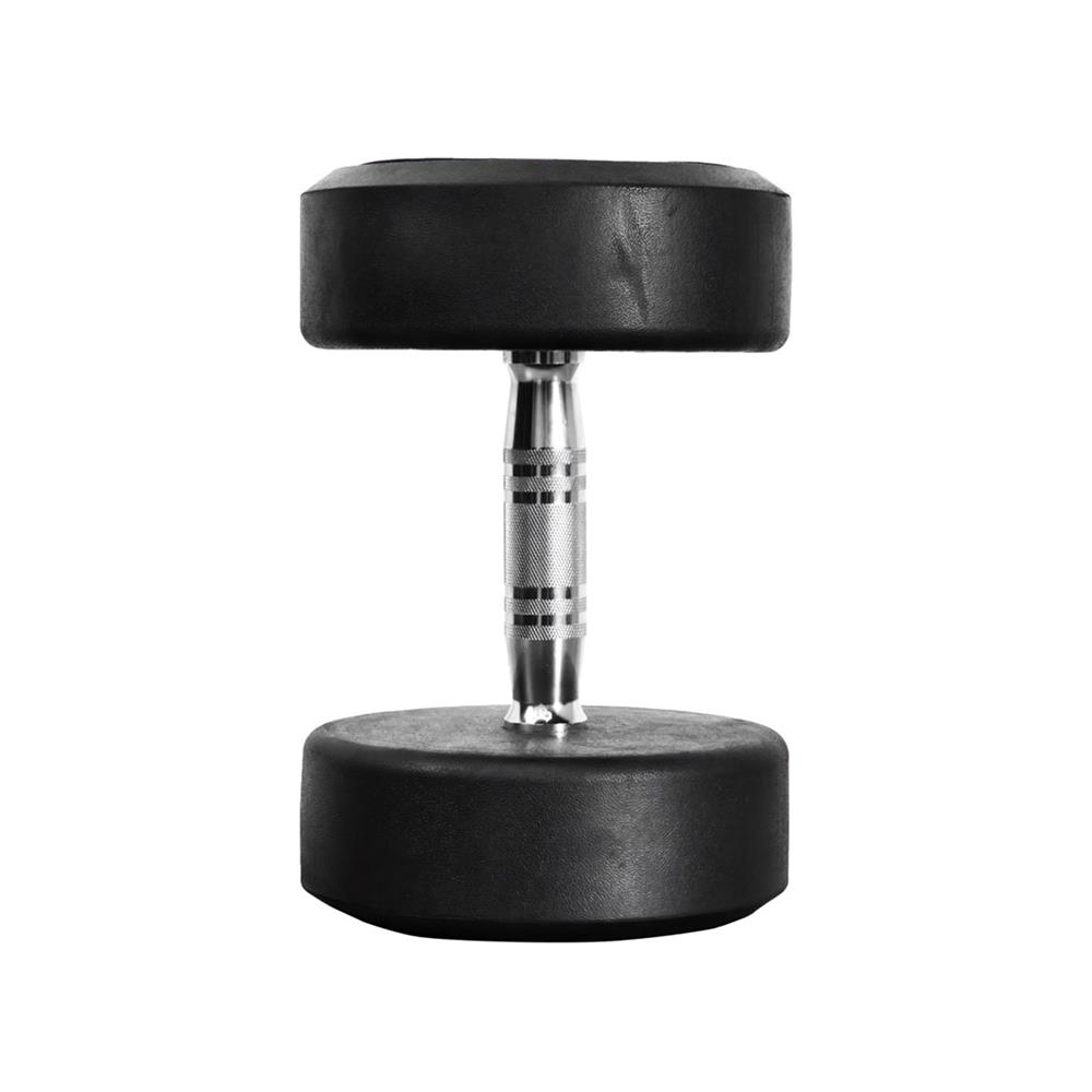 ดัมเบลทรงกลมหุ้มยาง IRONTEC 20 กก.