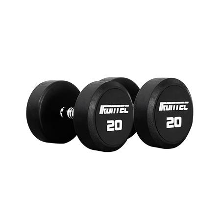 ดัมเบลทรงกลมหุ้มยาง IRONTEC 20 กก._0