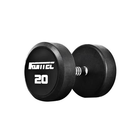 ดัมเบลทรงกลมหุ้มยาง IRONTEC 20 กก._3