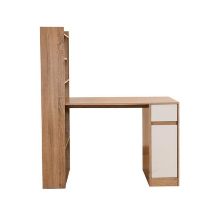 โต๊ะทำงาน LOOMS GRANT 19215126 120 ซม. สีไม้อ่อน/ขาว_1