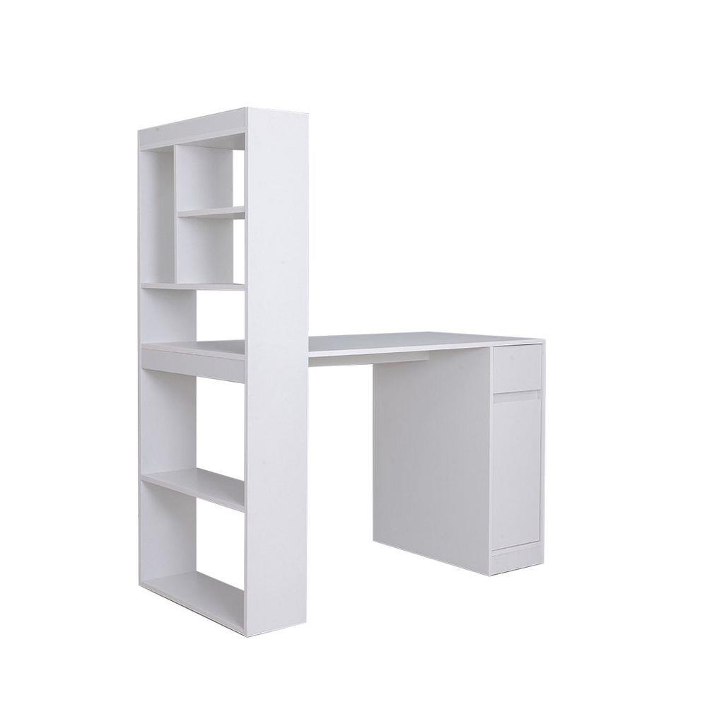 โต๊ะทำงาน LOOMS GRANT 19215125 120 ซม. สีขาว