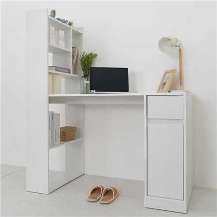 โต๊ะทำงาน LOOMS GRANT 19215125 120 ซม. สีขาว_5