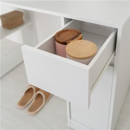 โต๊ะทำงาน LOOMS GRANT 19215125 120 ซม. สีขาว_7