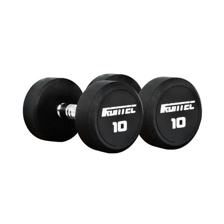 ดัมเบลทรงกลมหุ้มยาง IRONTEC 10 กก._0