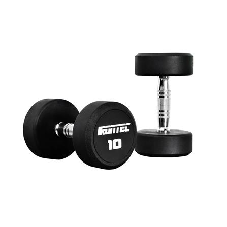 ดัมเบลทรงกลมหุ้มยาง IRONTEC 10 กก._1