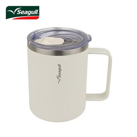 แก้วน้ำสุญญากาศ 0.5 ลิตร SEAGULL HANDY สีครีม_0