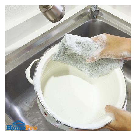 ผ้าตาข่ายล้างจาน POLY-BRITE 30x28 ซม. แพ็ก 2 ชิ้น_3