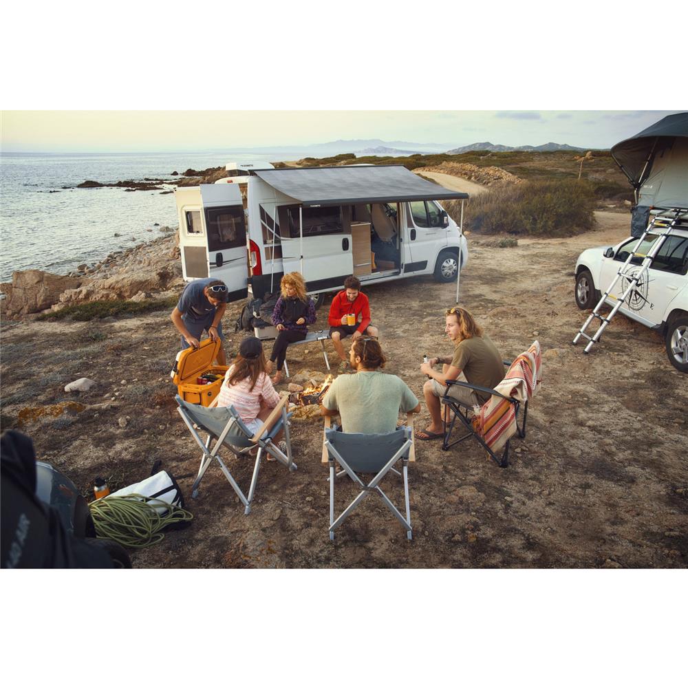 เก้าอี้สนาม DOMETIC GO CAMPACT CAMP สีเทา