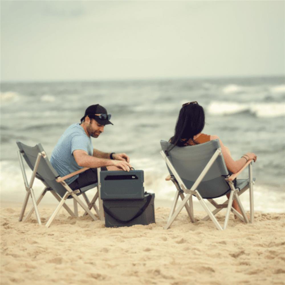 เก้าอี้สนาม DOMETIC GO CAMPACT CAMP สีครีม