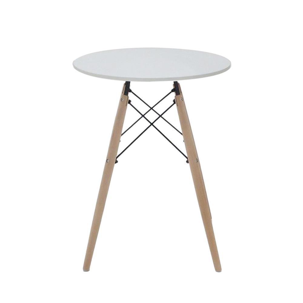 โต๊ะอาหาร LOOMS JUNIA-A 19211800 50 ซม. สีขาว