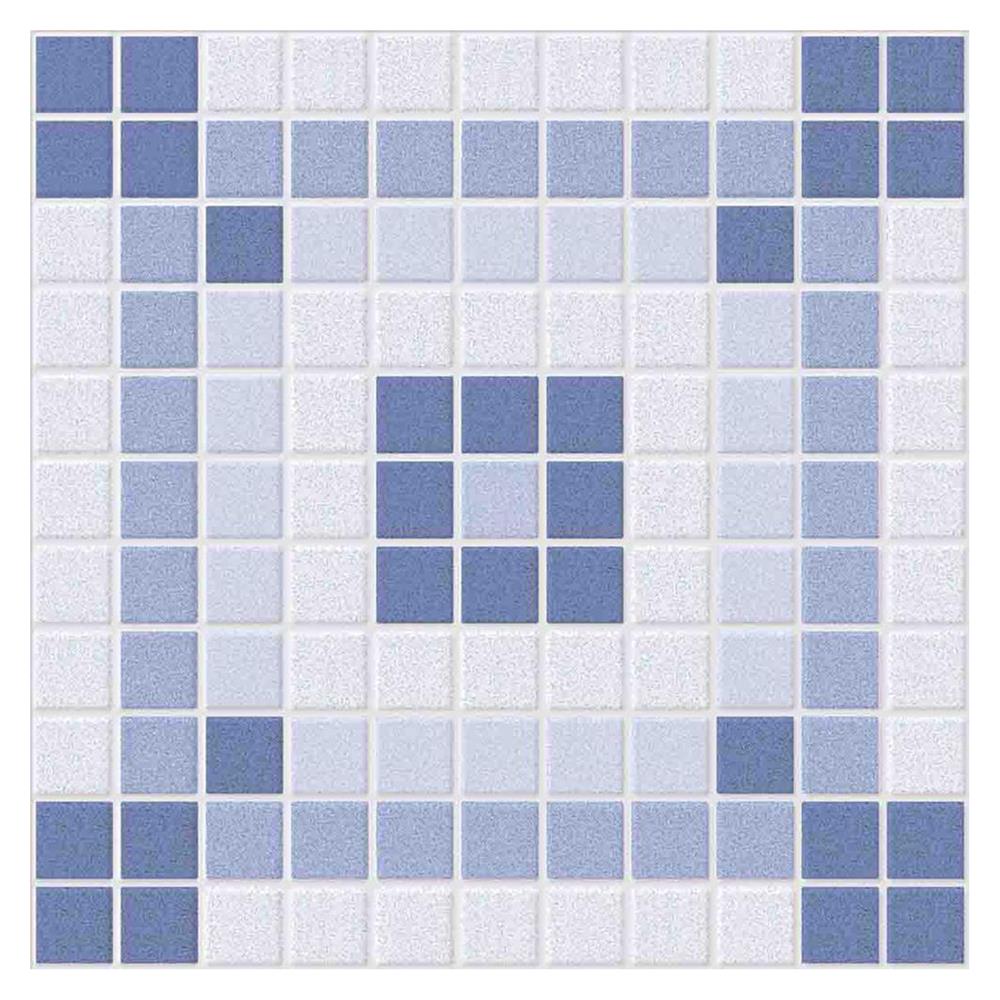 กระเบื้องพื้น 12x12 นิ้ว ภูผา ลานโมเสค ฟ้า PM 1 ตร.ม.