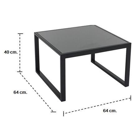 โต๊ะกลาง LOOMS BRENDA 19211511 64 ซม. สีดำ_3