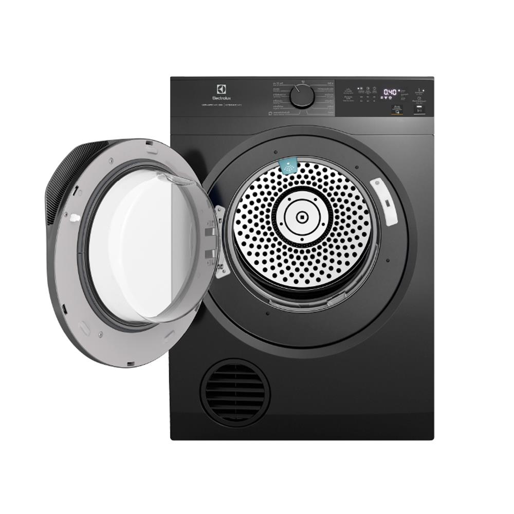 เครื่องอบผ้าฝาหน้าพร้อมขาตั้ง ELECTROLUX EDS904N3SC 9 กก. VENTING สี GREY