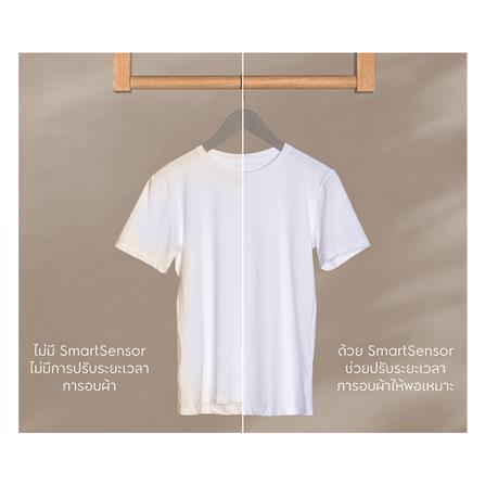 เครื่องอบผ้าฝาหน้าพร้อมขาตั้ง ELECTROLUX EDS904N3SC 9 กก. VENTING สี GREY_4