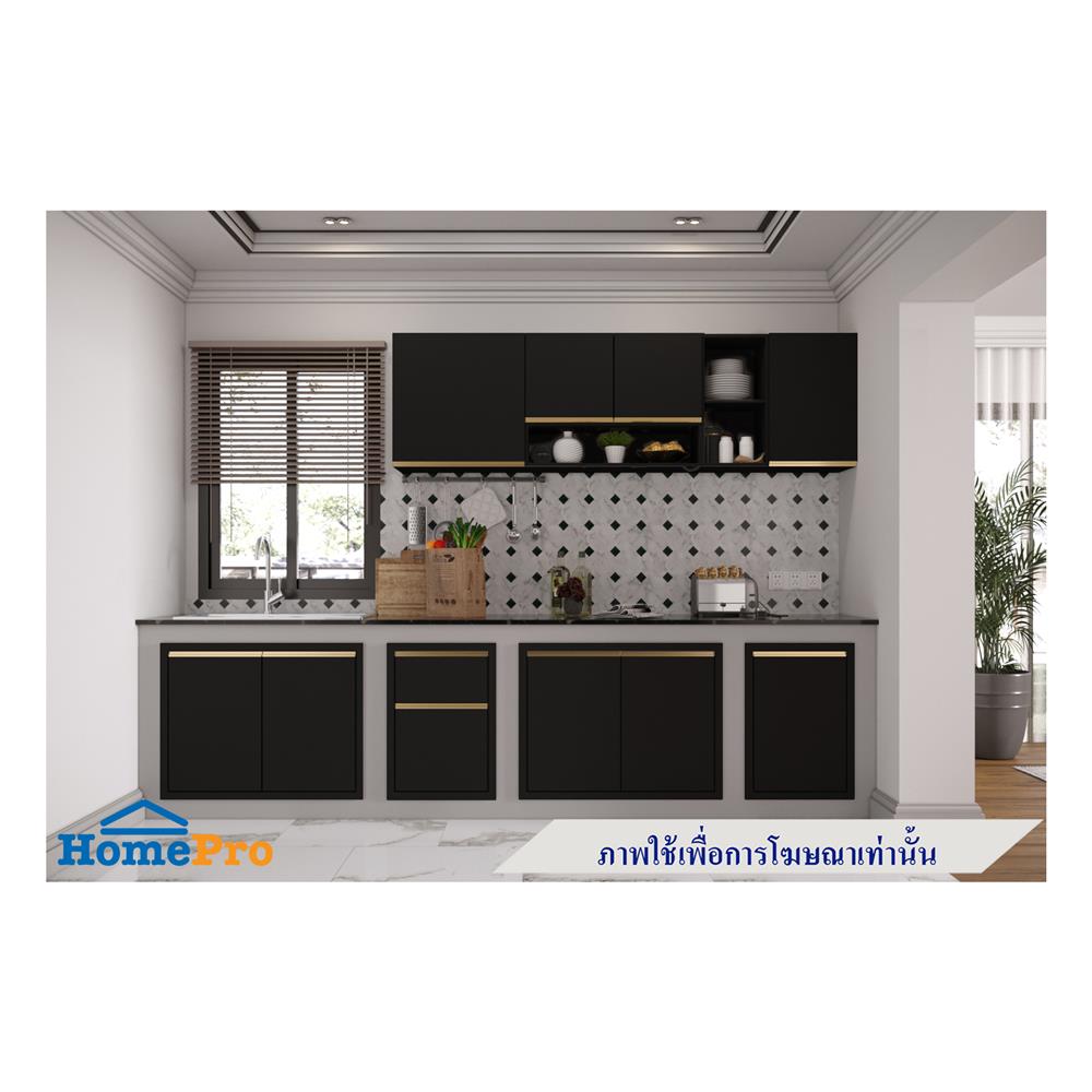 บานซิงค์เดี่ยว MJ ETERNITY 46x66 ซม. สี GREY GRAPHITE