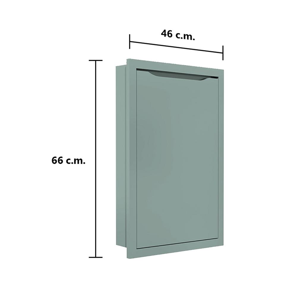 บานซิงค์เดี่ยว MJ ECO 46x66 ซม. สี SEA SALT