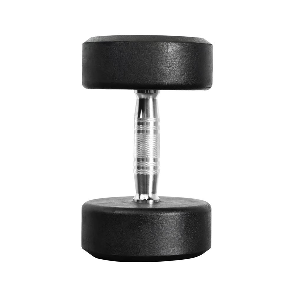 ดัมเบลทรงกลมหุ้มยาง IRONTEC 15 กก.