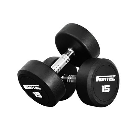 ดัมเบลทรงกลมหุ้มยาง IRONTEC 15 กก._2