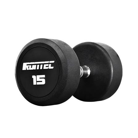 ดัมเบลทรงกลมหุ้มยาง IRONTEC 15 กก._3